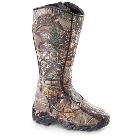 Tamarack Women's Bosket Waterproof Snake Boots, Realtree Xtra - 666136 ...