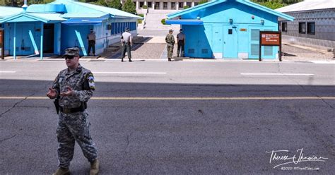 Panmunjom Jsa Village Soldier Addressing Dmz Tour Korea | HI Travel Tales