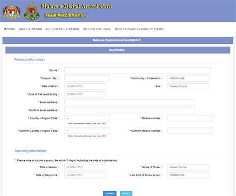 Foreigners entering M'sia must submit digital arrival card from Dec. 1, 2023 - Mothership.SG ...