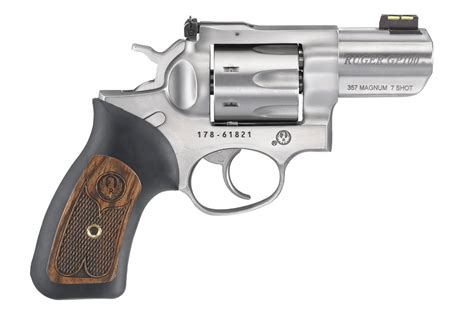 Shop Ruger GP100 357 Magnum 7-Shot Double-Action Revolver with 2.5-Inch Barrel for Sale Online ...