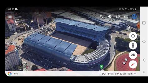 Celta Vigo fc stadium \ spain stadiums / Google Earth 3D maps - YouTube