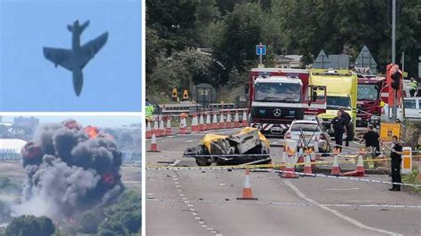 Pilot errors caused Shoreham air crash, report finds | UK News | Sky News