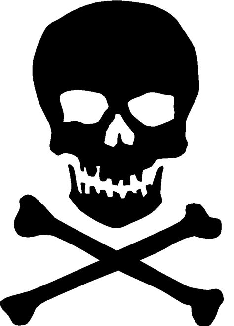 Skull And Crossbones | Free Stock Photo | Skull and crossbones illustration | # 1090