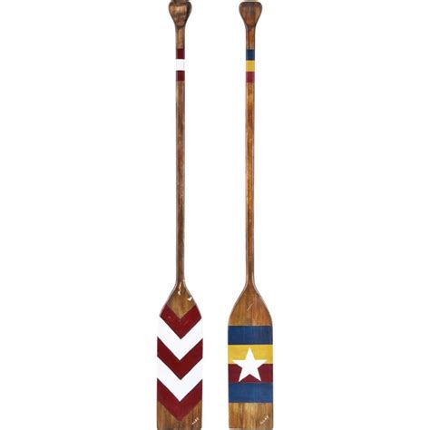 Renwil Cedar Creek 2 Piece Decorative Oar Wall Art Set | eBay