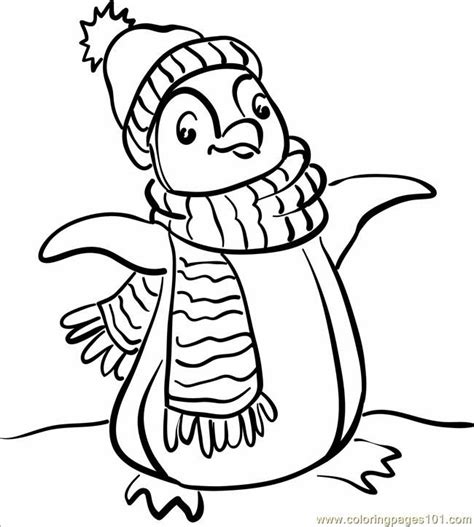 penguin | Coloring Pages Penguin 237 (Birds > Penguin) - free printable coloring ... | Penguin ...