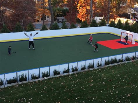 Learn More About Hockey Rink Boards | D1 Backyard Rinks