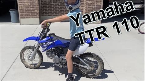 Yamaha TTR-110 Kids Dirt Bike Overview - YouTube