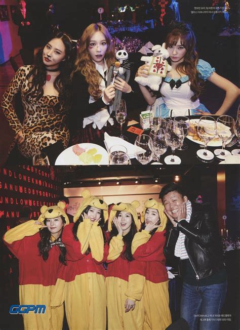 More of SNSD and f(x)'s pictures from SMTown's Halloween Party ...