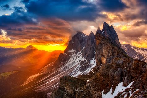 Seceda (close view), Dolomites, Italy