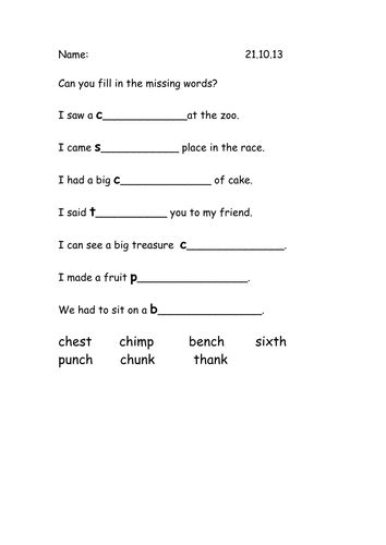 Phase 4 phonics worksheets | Teaching Resources