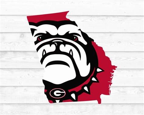 Bulldogs Logo Best Free Georgia Bulldogs Football Logo Vector Cdr ...