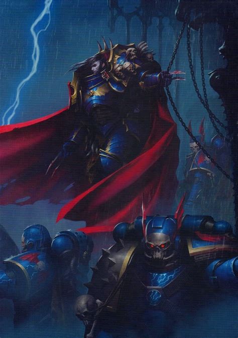 Warhammer 40k artwork — The Lord of the Night by Mikhail Savier ...