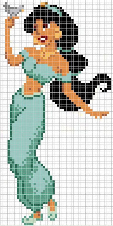 Disney Pixel Art Grid Hard - Jaleada Mapanfu