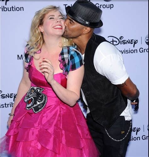 SHEMAR MOORE with his "Baby Girl" Penelope Garcia, aka Kirsten Vangsness | Criminal Minds ...