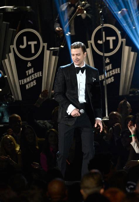 #Grammys FEBRUARY 10: Singer Justin Timberlake performs onstage at the ...