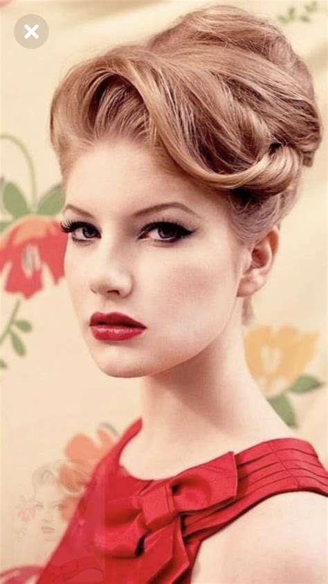 36 best Sock Hop images on Pinterest | Vintage hair, Retro hairstyles and Hair makeup