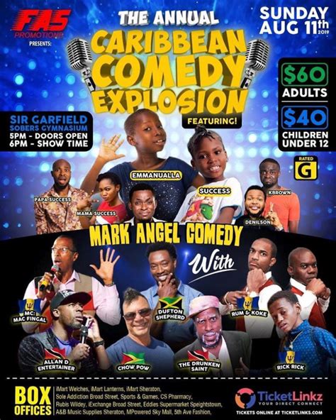 Caribbean Comedy Festival 2020 Barbados - Comedy Walls