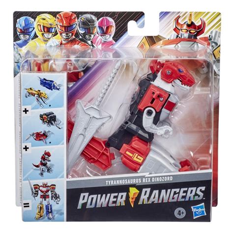 Power Rangers Mighty Morphin Tyrannosaurus Rex Dinozord Toy Red Ranger ...