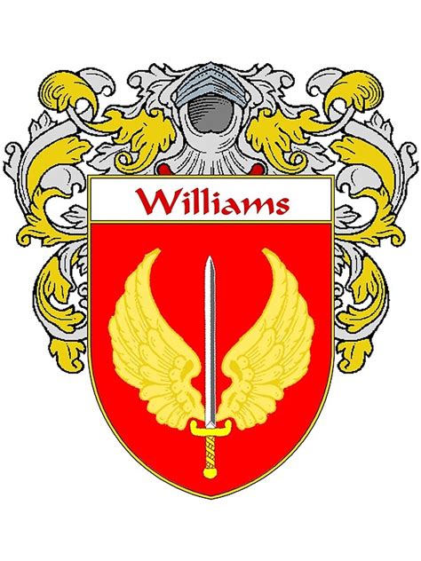 "Williams Coat of Arms / Williams Family Crest" by William Martin ...