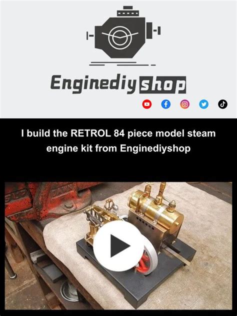 Enginediy: How to Build Retrol Steam Engine Model? | Milled