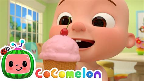 Ice Cream Song! | @CoComelon | Kids Learn! | Nursery Rhymes | Sing Along - YouTube