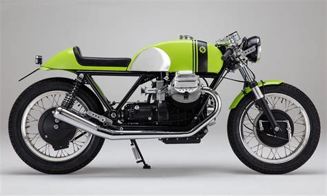 Green Dream Maschine - Moto Guzzi V7 Cafe Racer - Return of the Cafe Racers