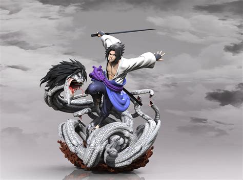 ArtStation - Sasuke vs Orochimaru