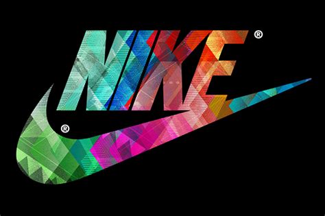 NIKE Logo on Pantone Canvas Gallery