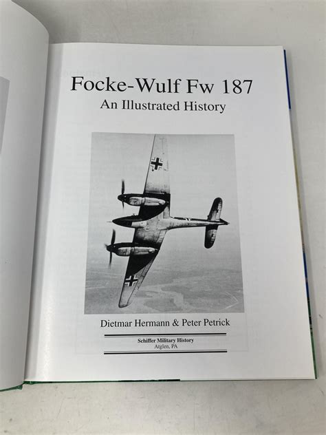 Focke-Wulf Fw 187: An Illustrated History | Dietmar Hermann | First Edition