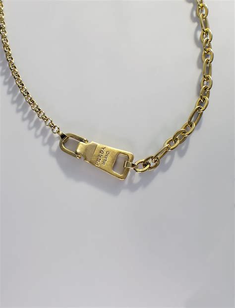 Prada Zipper pull necklace - Dreamized