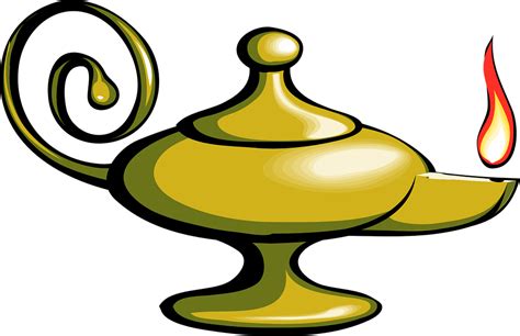 Free vector graphic: Magic, Lamp, Lantern, Oil, Genie - Free Image on Pixabay - 24293