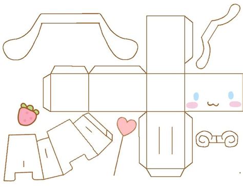 cinnamoroll sanrio papercraft | Creazioni con linguette di lattine, Origami geometrici, Creativo