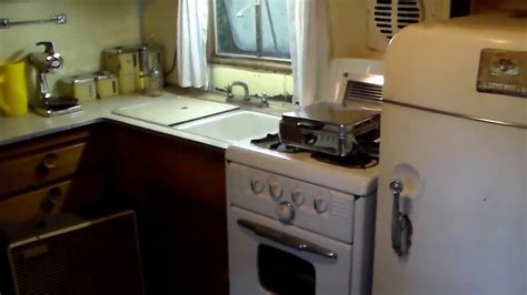 1955 General 4 Star vintage Mobile Home - YouTube