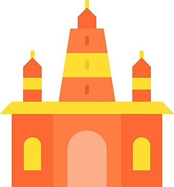 Hindu Temple Icon Vector Image Vector Religion Outline Vector, Vector, Religion, Outline PNG and ...