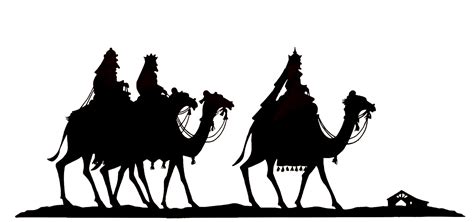 the three wise men silhouette | Silhuetas de natal, Mãe missionária ...