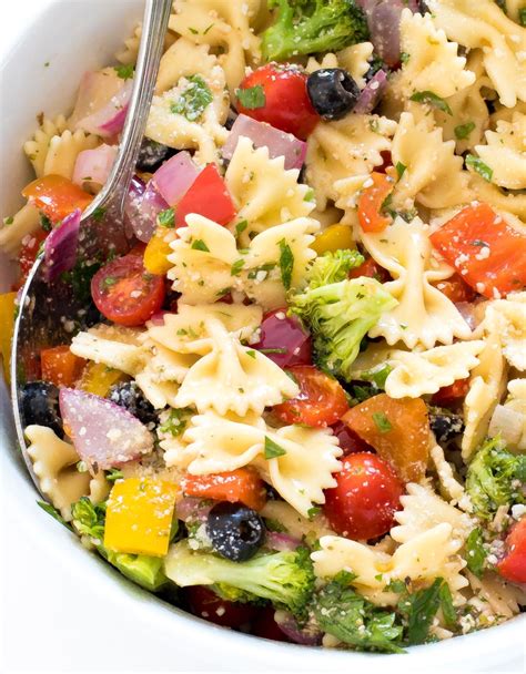 How To Make Bow Tie Pasta Salad with Roasted Vegetables - Chef Savvy