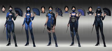 Mortal Kombat 11 - Kitana / Kollector Concept Art