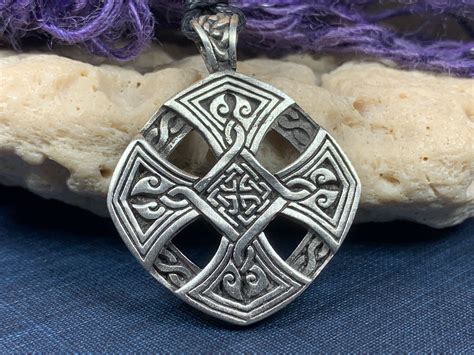 Celtic Cross Necklace, Ireland Gift, Irish Jewelry, Scotland Jewelry, Celtic Jewelry, Cross ...