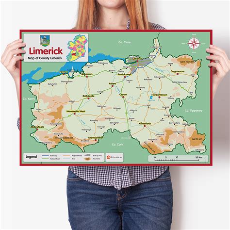 Limerick County Map | 4schools.ie