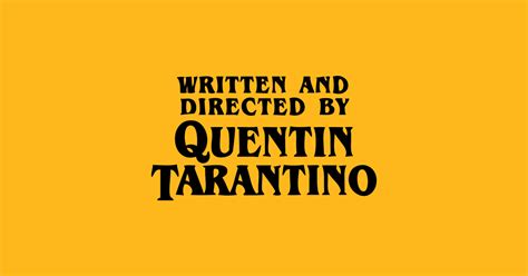 Written and Directed by Quentin Tarantino - Quentin Tarantino - Long Sleeve T-Shirt | TeePublic