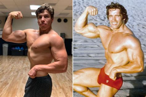 Arnold Schwarzenegger's Son Joseph Shows off His Buff Physique