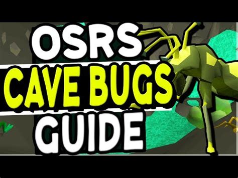 The Ultimate Cave Bugs Slayer Guide Old School Runescape - YouTube