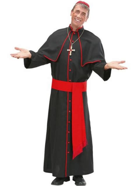 Ecclesiastical cardinal costume for a man | Funidelia