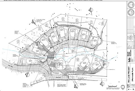 Iris Lane,Lot Layout,working,12-12-07 4 of 13 Drainage Plan (1) - Bisnett Design Associates