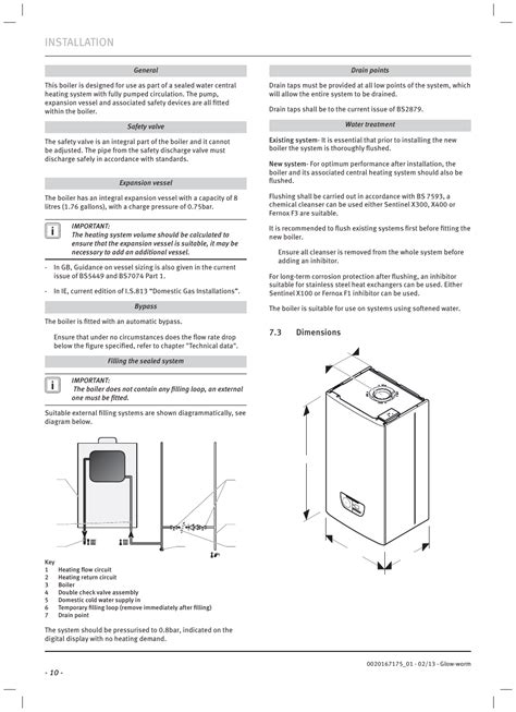 Installation | Glow-worm Ultimate c User Manual | Page 12 / 56