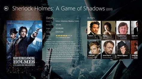 Download Movie Guide app to turn your PC into a movie database