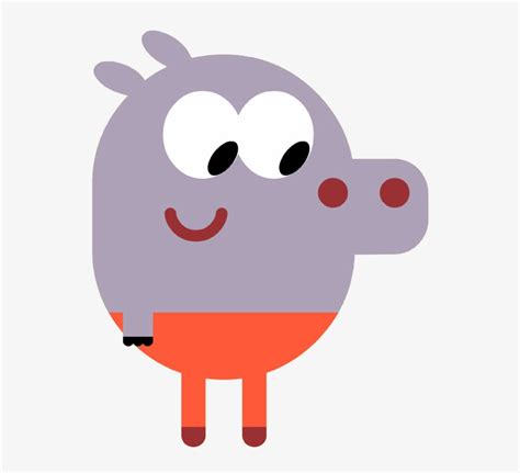 Roly The Hippo - Hey Duggee Characters PNG Image | Transparent PNG Free ...