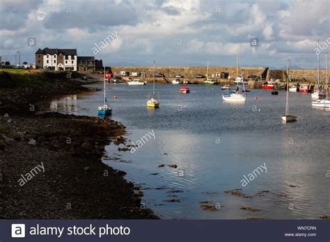 Mullaghmore harbour in County Sligo Ireland on a summer's day Stock ...