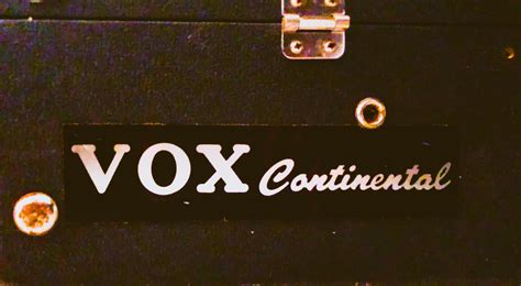 Continental - Vox Continental - Audiofanzine