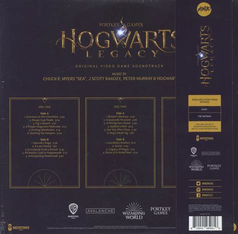 Harry Potter Hogwarts Legacy - Original Video Game Soundtrack - Gold V — RareVinyl.com